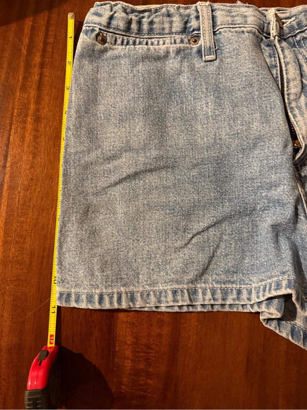 L.E.I. Women’s Jean Shorts, Great Condition! Junior’s Size 7, 100% Cotton - Picture 8 of 11